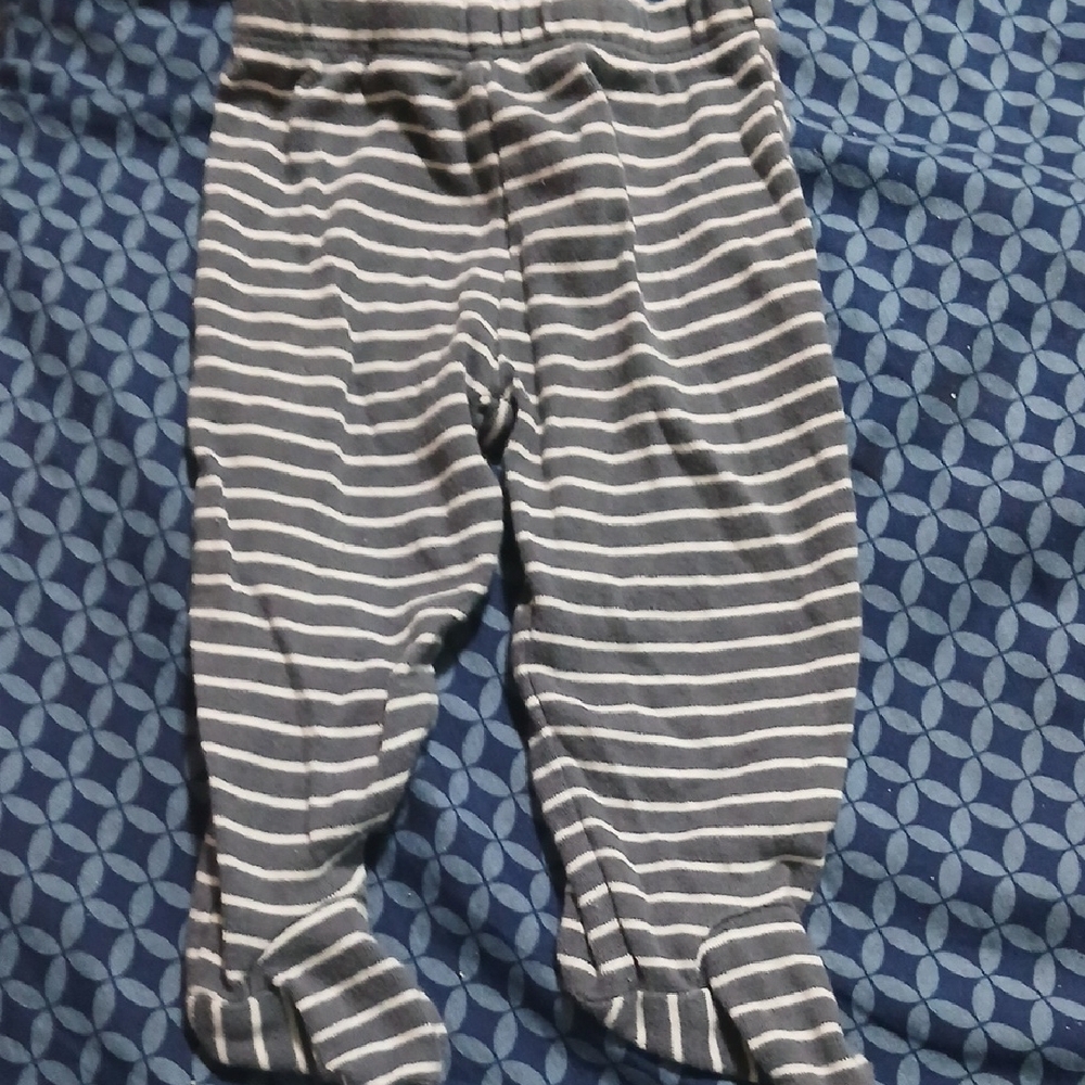 Baby Striped Footed Pants